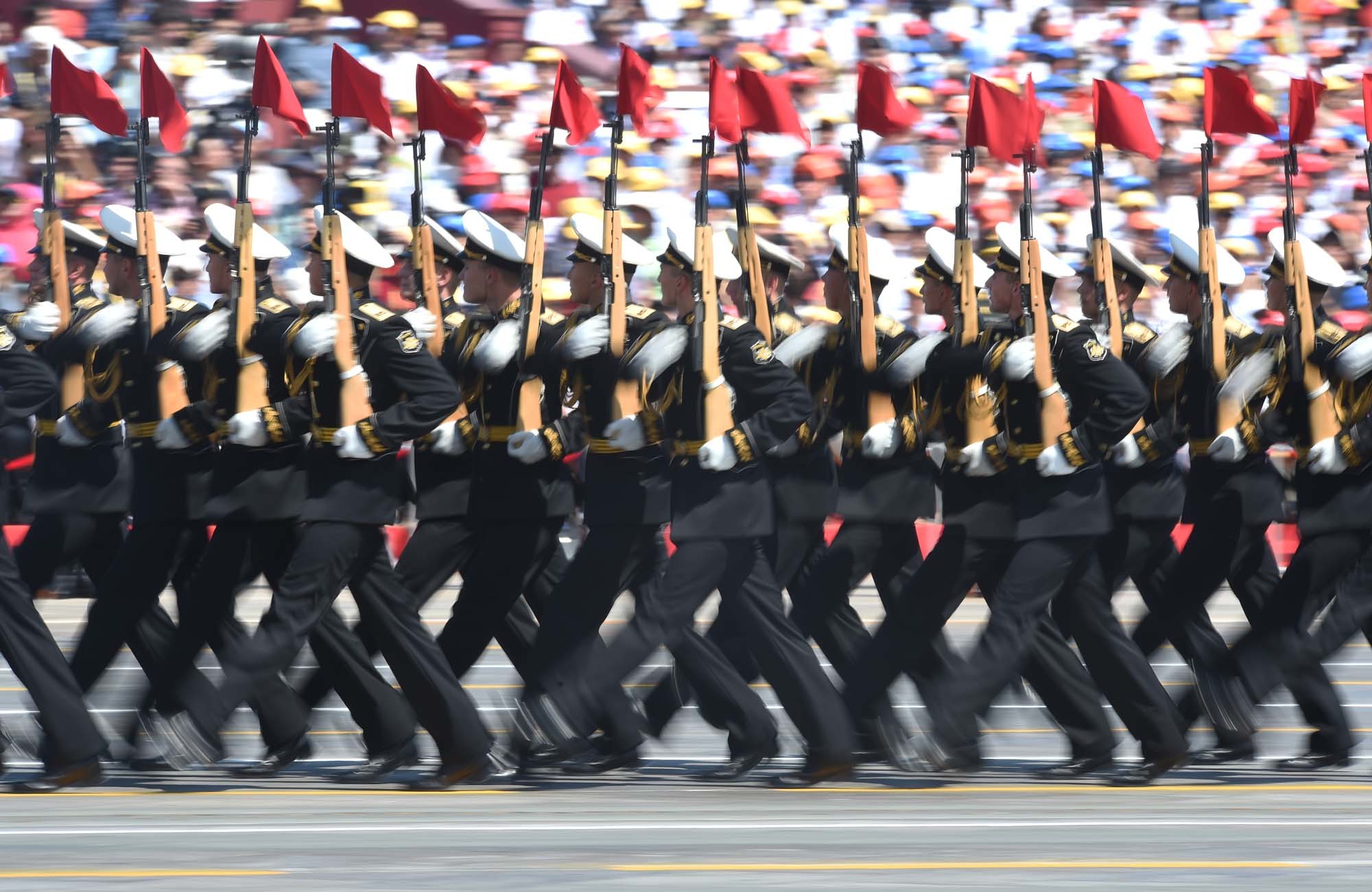 抗战胜利70周年阅兵图片精选